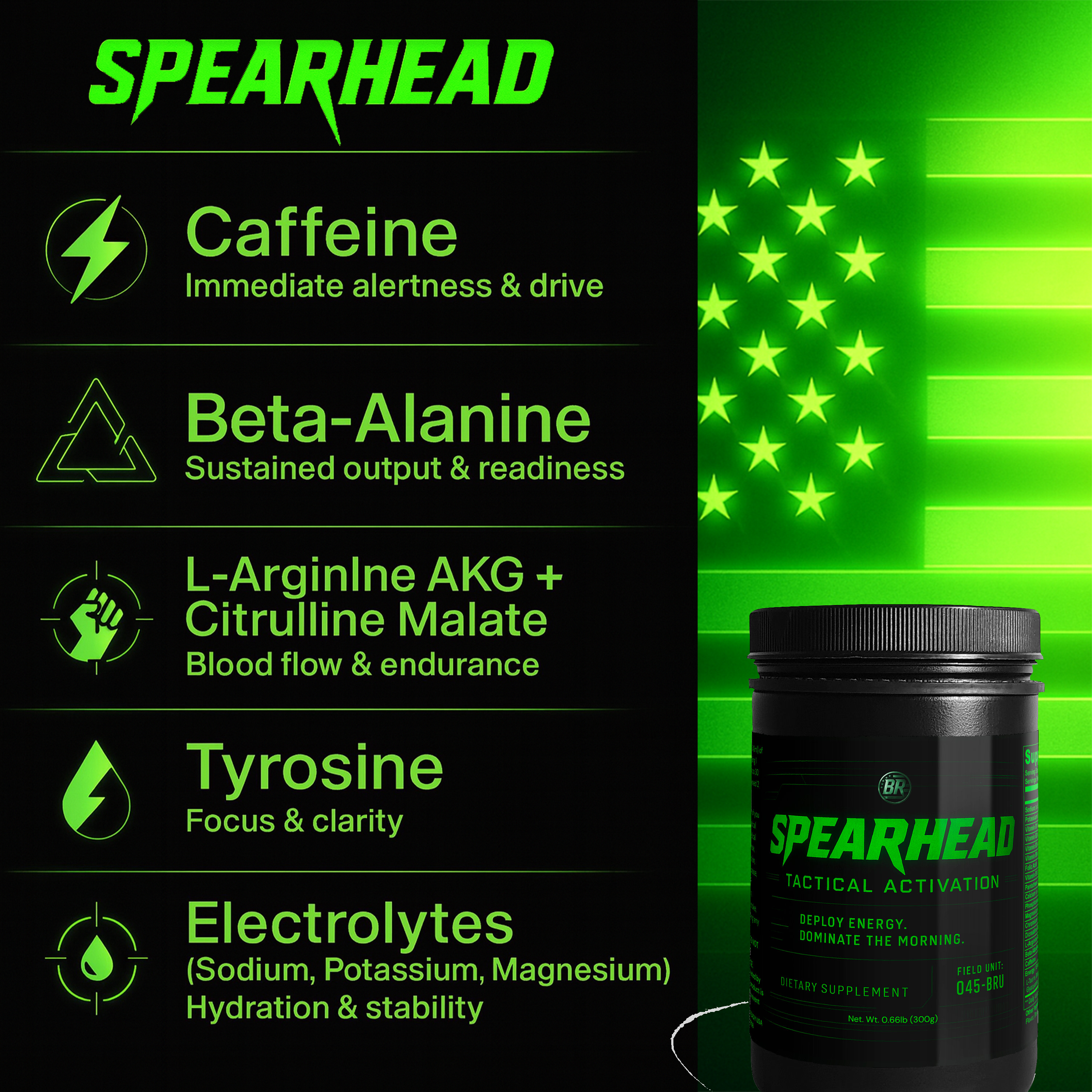 SPEARHEAD - Tactical Activation Formula
